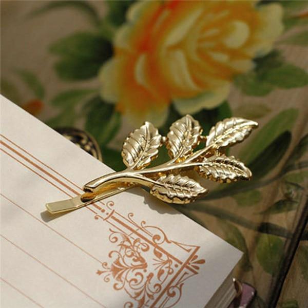 Trendy Charming Leaf Hair Clip