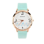 Music Score Quartz Wrist Watch