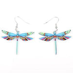 Dangle Dragonfly Earrings