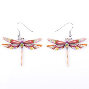 Dangle Dragonfly Earrings