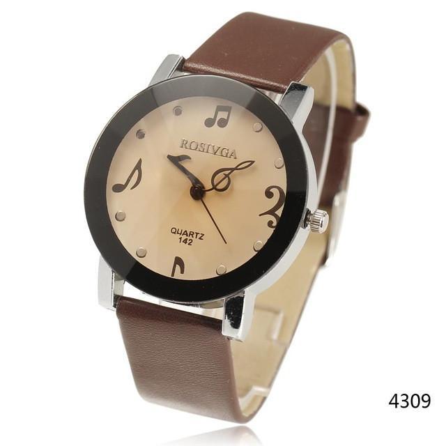 Music Note Dial Unique MUSIC note dial watch – Boho Bay Gems