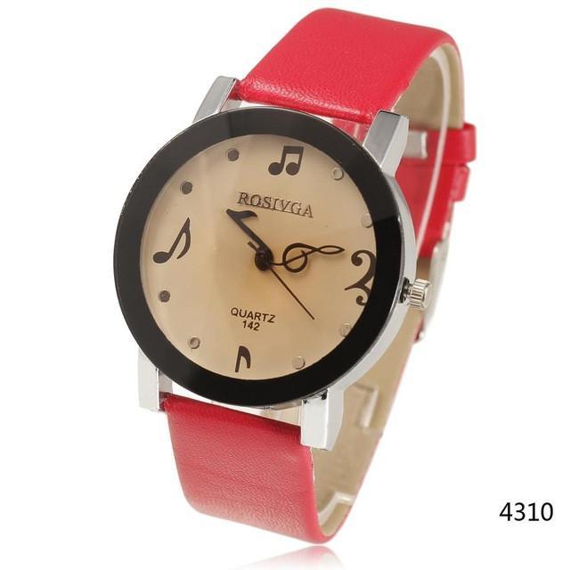 Music Note Dial Unique MUSIC note dial watch – Boho Bay Gems