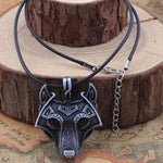 Viking Wolf Head Necklace Original