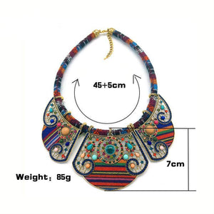 Boho Ethnic Tribal Necklace