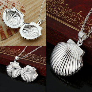 Silver Locket Necklace