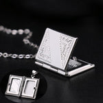 Silver Locket Necklace