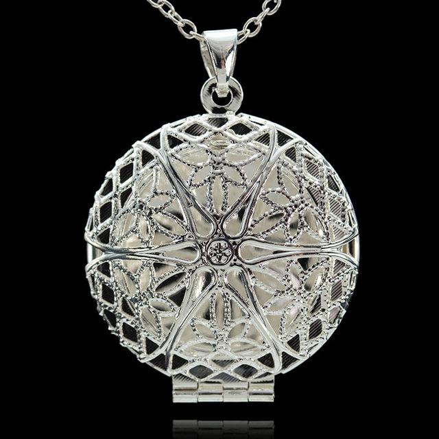 Silver Locket Necklace