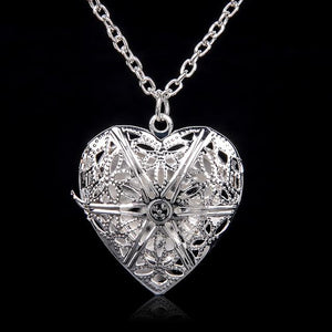 Silver Locket Necklace