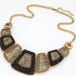 Vintage Geometric Boho Necklace