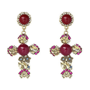 Baroque Vatican Large Earring