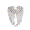 Crystal Angel Wings Brooches