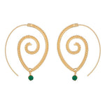 Life Spiral Drop Earring Collection