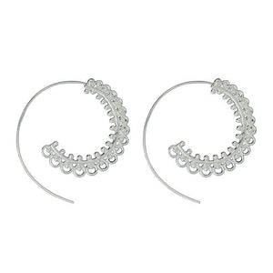 Whirlpool Drop Earrings Collection