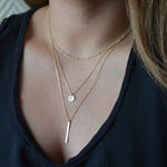 Multi Layer Gold  Necklace