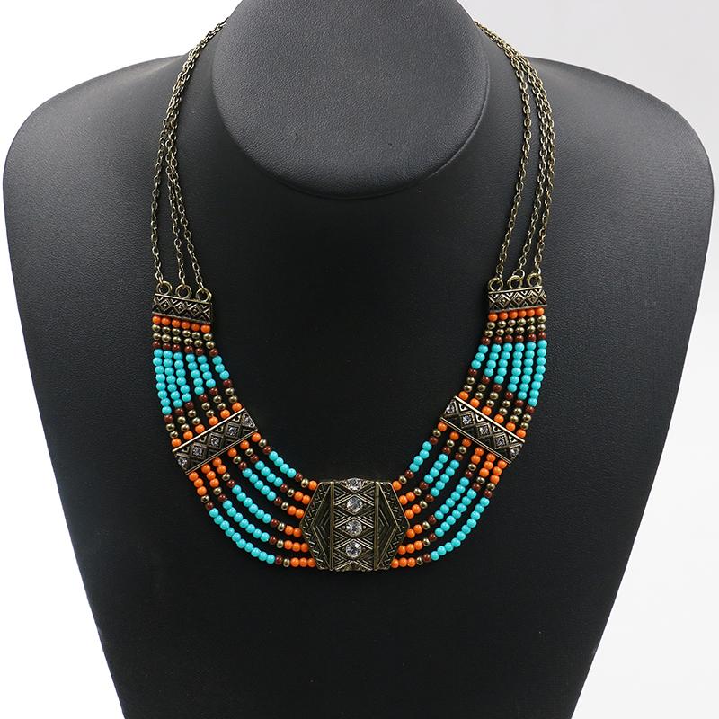 Gypsy Tribal Choker Necklace