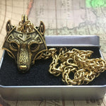 Viking Wolf Head Necklace Original