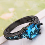 Black Gold Retro Style Ring