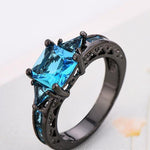 Black Gold Retro Style Ring