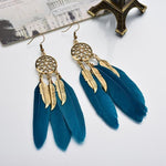 Feather Dreamcatcher Earring