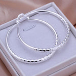 High Quality Shiny Hoop Earrings