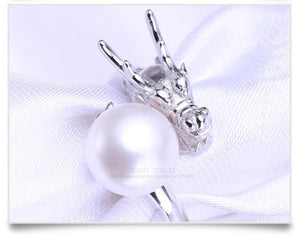 Dragon Style Pearl Rings