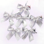 12PCS Pretty Bow Xmas Ornament