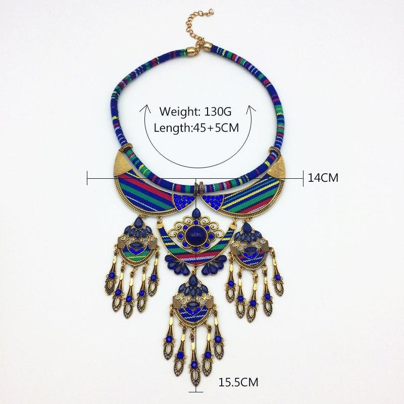 Amazing Tribal Tassel Necklace