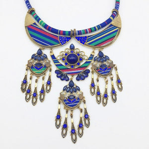 Amazing Tribal Tassel Necklace