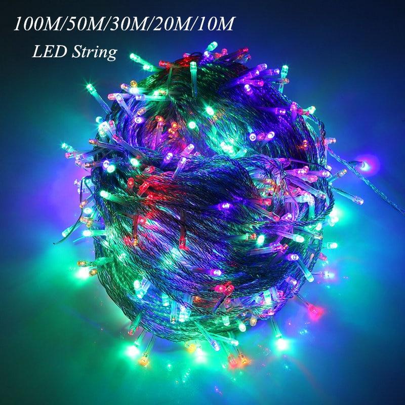 10M 20M 30M 50M 100M LED string Fairy Light Christmas Lights
