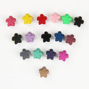 Small Flowers Plastic Hair Clip