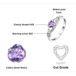 The Irish Claddagh Amethyst Ring