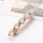 Crystal Pearl  Hair Clip