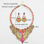 Boho Butterfly Tribal Chocker Necklace