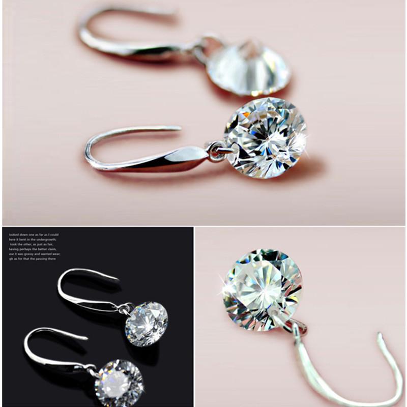 Water Drop Drop Crystal Earrings