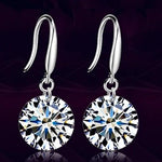 Water Drop Drop Crystal Earrings