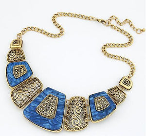 Collares Women  Geometric Vintage Necklaces