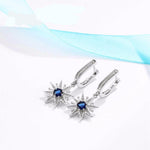 Sapphire Star  Jewellery Set Sterling Silver 925