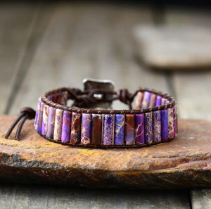 Colorful Natural Stone Boho Bracelet