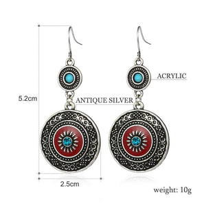 Vintage Tribal Bohemian Earrings