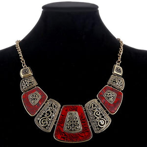 Collares Boho Geometric Necklace