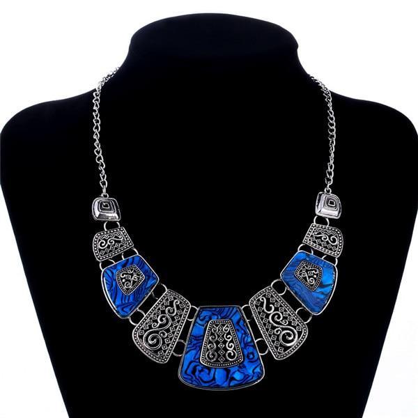 Collares Boho Geometric Necklace