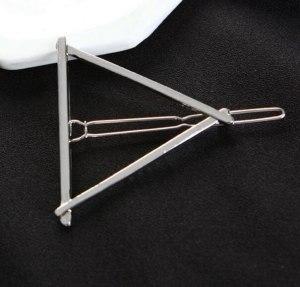 Boho Circle Arrow Fork Hair  Clip