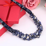 Trendy Multilayer Coral Stone Choker