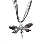 Silver Dragonfly Pendant