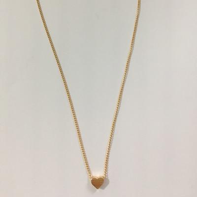 Simple Bohemain Heart Moon Pendant