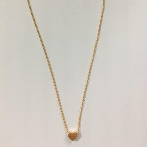 Simple Bohemain Heart Moon Pendant