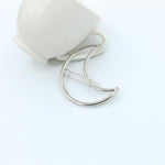 Trending  Triangle Circle Moon Hair Clips Metal Circle Hair