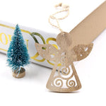 6PCS Wooden Xmas Tree Ornaments