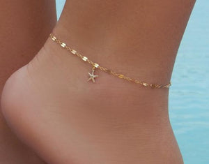 Summer Shell Beach Anklet