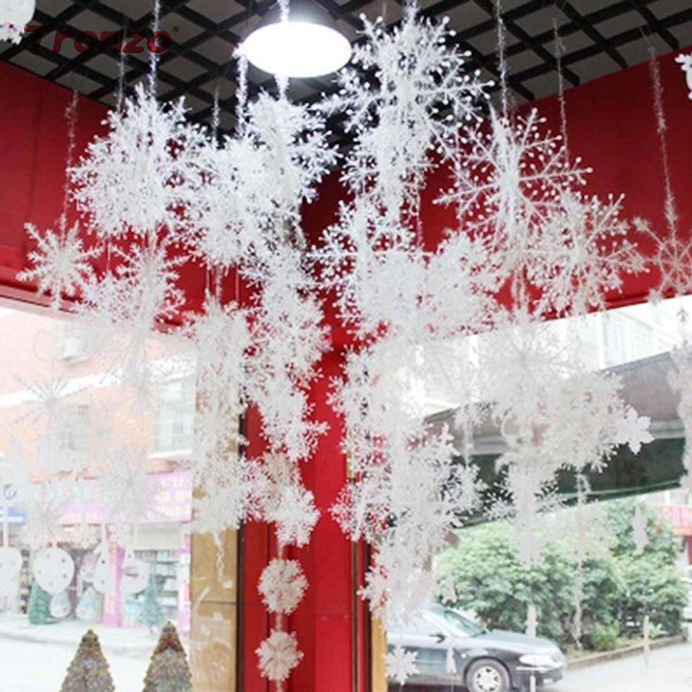 CHRISTMAS SNOWFLAKE DECORATIONS